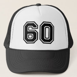 Gorra De Camionero 60.º Clásico de Cumpleaños