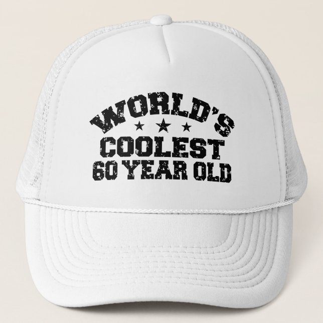 Gorra De Camionero 60 cumpleaños (Anverso)