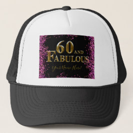 Gorra De Camionero 60 cumpleaños