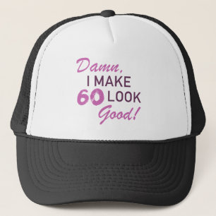 Gorra De Camionero 60.o Humor del cumpleaños