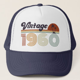 Gorra De Camionero 65º cumpleaños, cosecha 1960
