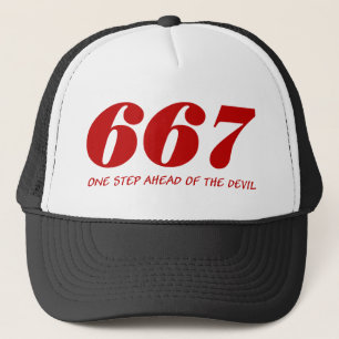 Gorra De Camionero 667 - One Step Ahead Of The Devil