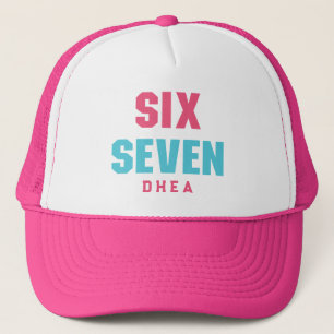 Gorra De Camionero 67 Gracioso Meme Seis Siete Gen Alpha