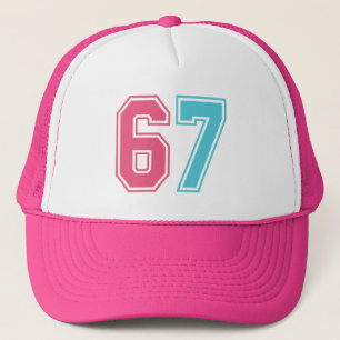 Gorra De Camionero 67 Gracioso Meme Seis Siete Gen Alpha