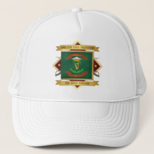 Gorra De Camionero 69.ª Infantería de Voluntarios de Nueva York (Anverso)