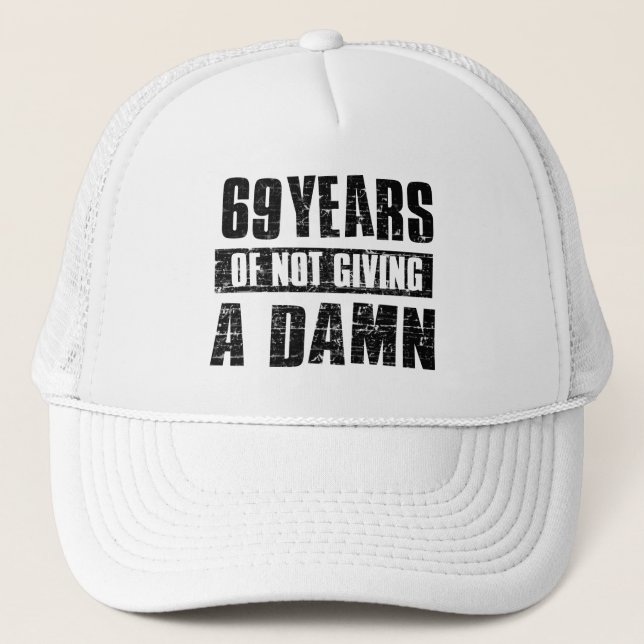Gorra De Camionero 69 años (Anverso)