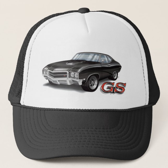 Gorra De Camionero 69 Buick GS en negro (Anverso)