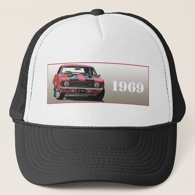 GORRA DE CAMIONERO 69 Z/28 (Anverso)