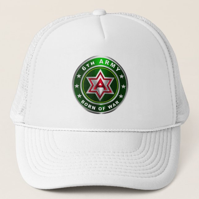 GORRA DE CAMIONERO 6.º EJÉRCITO (Anverso)