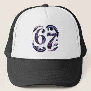 Gorra De Camionero 6 7 Seis Siete Astrología Cósmica Meme Gen Z Alpha