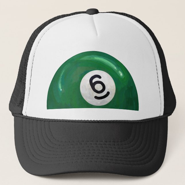 Gorra De Camionero 6 Ball (Anverso)