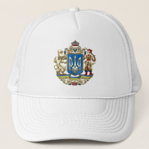 Gorra De Camionero [700] Ucrania: propuesta de un mayor escudo de arm