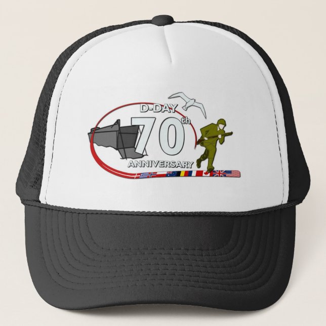 Gorra De Camionero 70.º aniversario del Día D (Anverso)