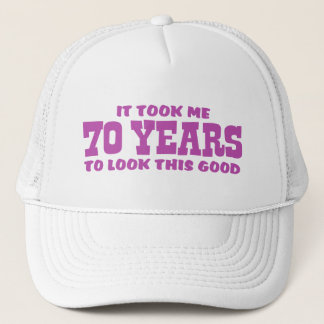 Gorra De Camionero 70 cumpleaños