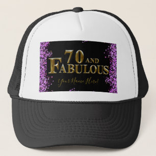 Gorra De Camionero 70 cumpleaños