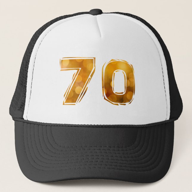Gorra De Camionero 70 Geburtstag (Anverso)