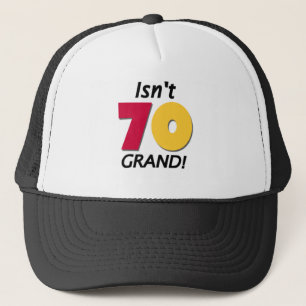 Gorra De Camionero 70.o cumpleaños magnífico