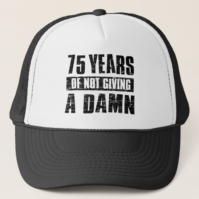 Gorra De Camionero 75 años (Anverso)