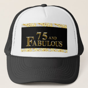 Gorra De Camionero 75 cumpleaños