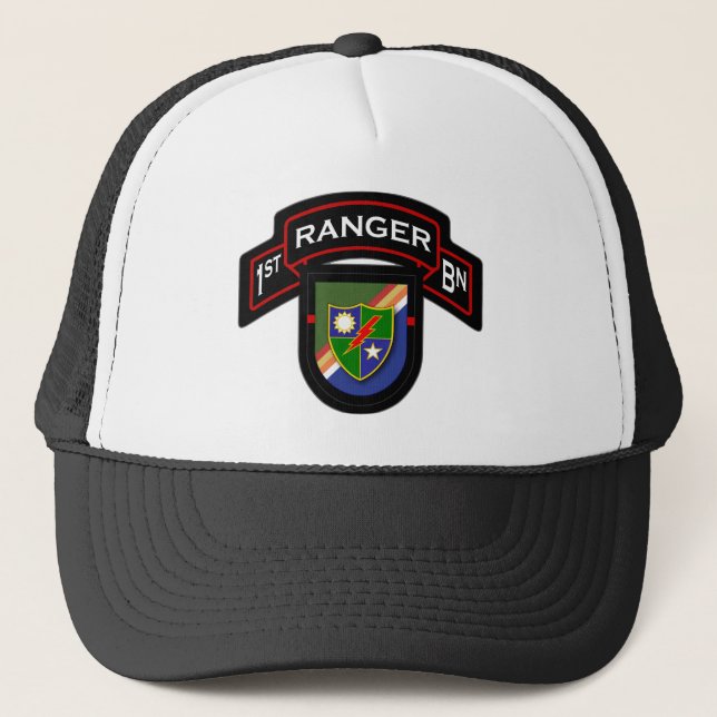 Gorra De Camionero 75.o Regimiento de guardabosques - (Anverso)