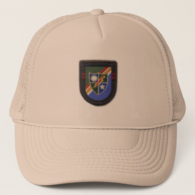 Gorra De Camionero 75.o Veteranos aerotransportados de Fort Benning (Anverso)