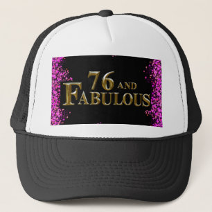 Gorra De Camionero 76 cumpleaños