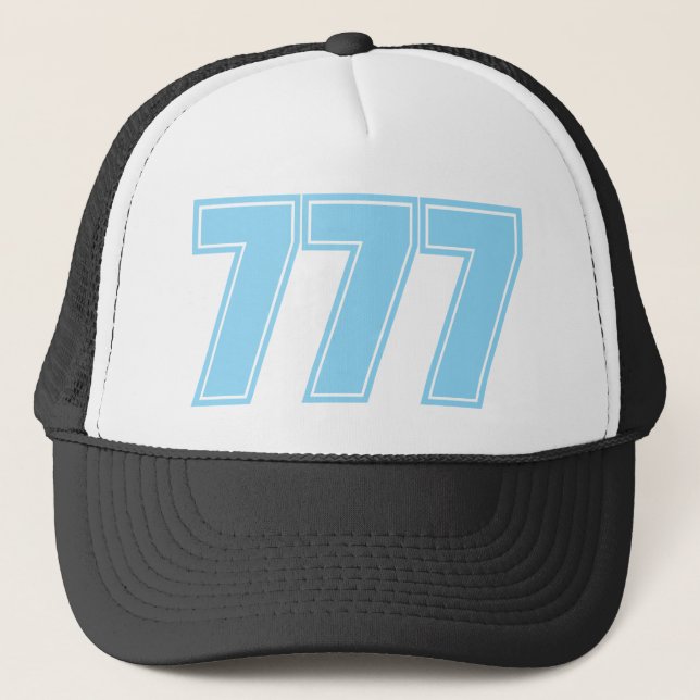 GORRA DE CAMIONERO 777 (Anverso)