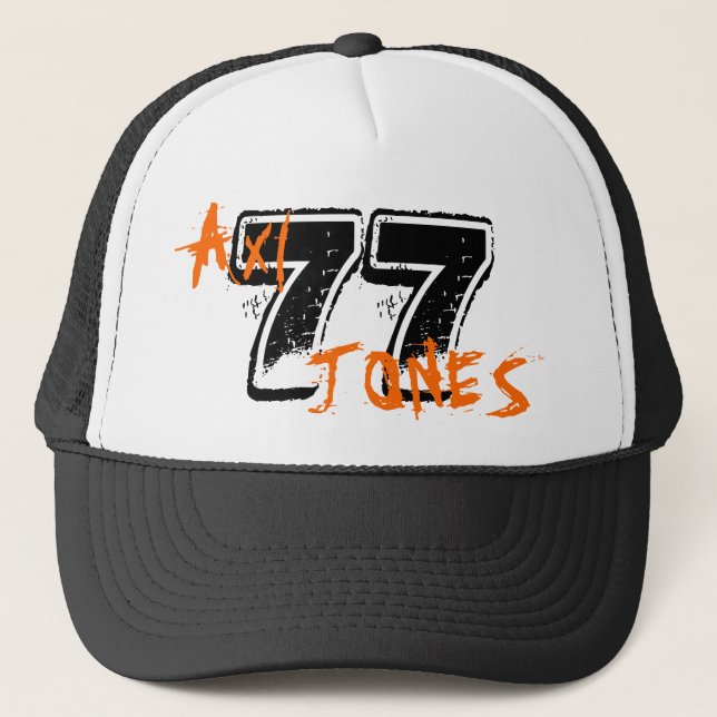 Gorra De Camionero 77, JONES, Axl (Anverso)