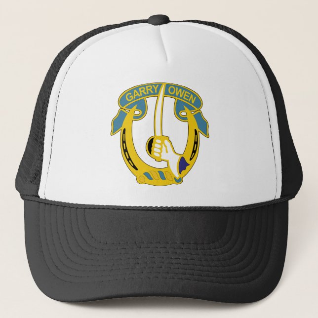 Gorra De Camionero 7.º Regimiento de Caballería - Garry Owen (Anverso)