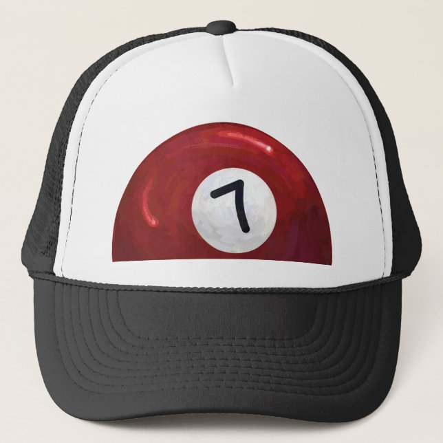 Gorra De Camionero 7 Ball (Anverso)