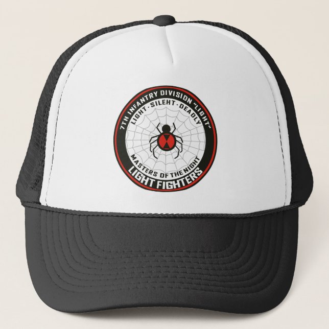 Gorra De Camionero 7mo División de infantería (luz) (Anverso)