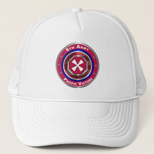 GORRA DE CAMIONERO 8º EJÉRCITO (Anverso)