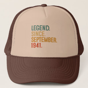 Gorra De Camionero 80.º regalo de cumpleaños leyenda de 80 años de