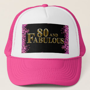 Gorra De Camionero 80 cumpleaños