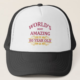 Gorra De Camionero 80.o. Cumpleaños
