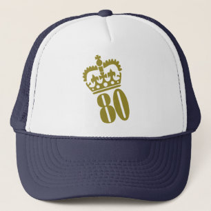 Gorra De Camionero 80.o Cumpleaños