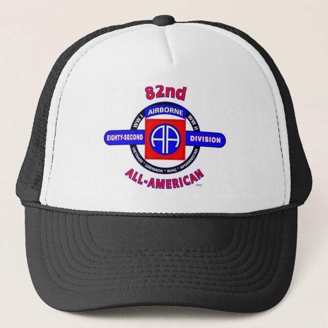 GORRA DE CAMIONERO 82.ª DIVISIÓN DE AEROPUERTOS (Anverso)