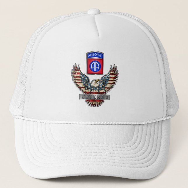 Gorra De Camionero 82.º Veterano de la División Aérea (Anverso)