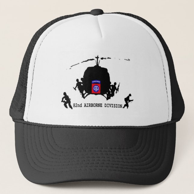 Gorra De Camionero 82.o DIVISIÓN AEROTRANSPORTADA (Anverso)