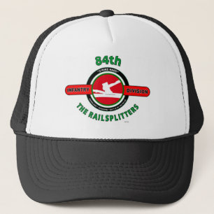 Gorra De Camionero 84.o DIVISIÓN de INFANTERÍA "Los RAILSPLITTERS "