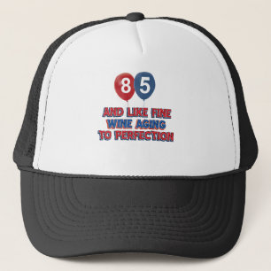 Gorra De Camionero 85os diseños del cumpleaños del año