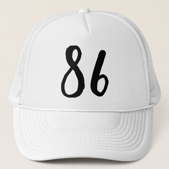 GORRA DE CAMIONERO 86 (Anverso)