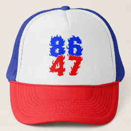 Gorra De Camionero 8647 Impugnar a Trump 47