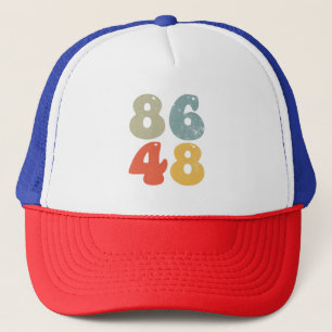 Gorra De Camionero 86 47 Anti Trump 8648 Retro Vintage Elecciones 202