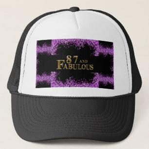 Gorra De Camionero 87 cumpleaños