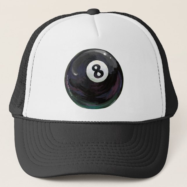 Gorra De Camionero 8 Ball (Anverso)