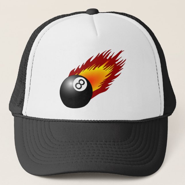 Gorra De Camionero 8Ball (Anverso)