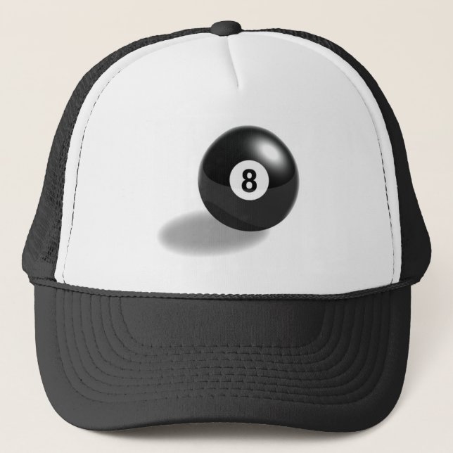 Gorra De Camionero 8ball (Anverso)