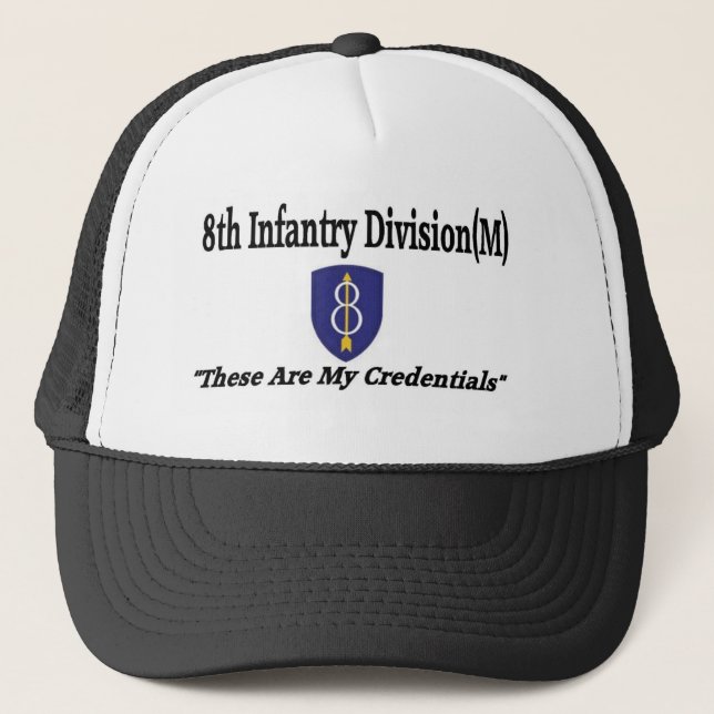 Gorra De Camionero 8vo División de infantería (Anverso)
