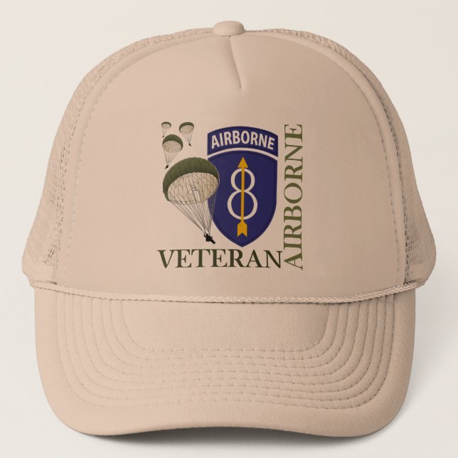 Gorra De Camionero 8vo División de infantería aerotransportada (Anverso)